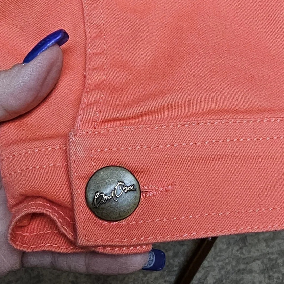 Bend Over Stretch Denim Jacket Sz 10P - Picture 4 of 10